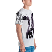 Mad Cow Illustrated by Robert Bowen Men's T-shirt - Robert Bowen Tees